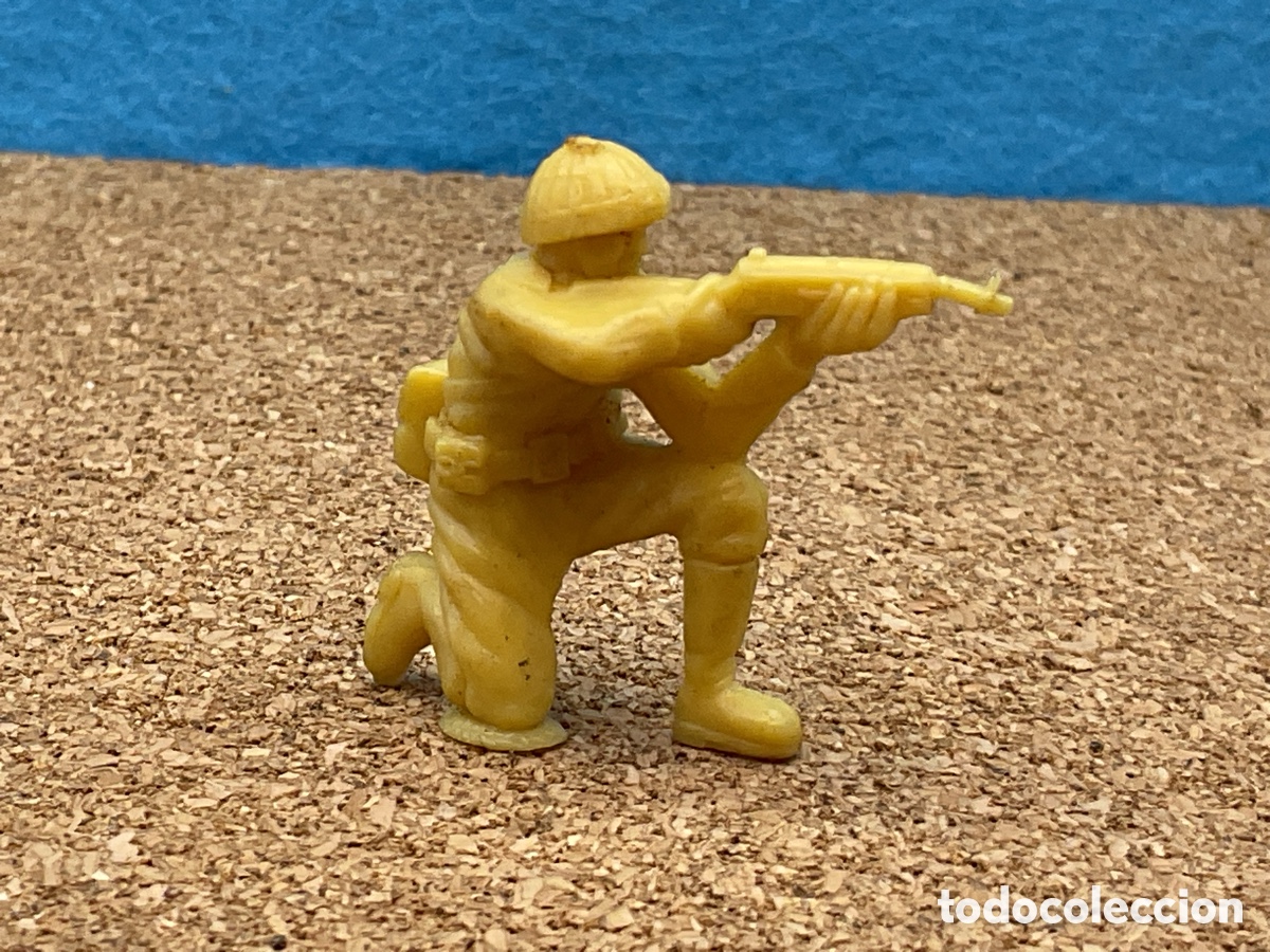 Figuras de Goma y PVC: ANTIGUA FIGURA DE SOLDADO JAPONES . COLECCION &rdquo; HAZA&Ntilde;AS Y COMBATES &rdquo;. COLECCIONISMO DUNKIN