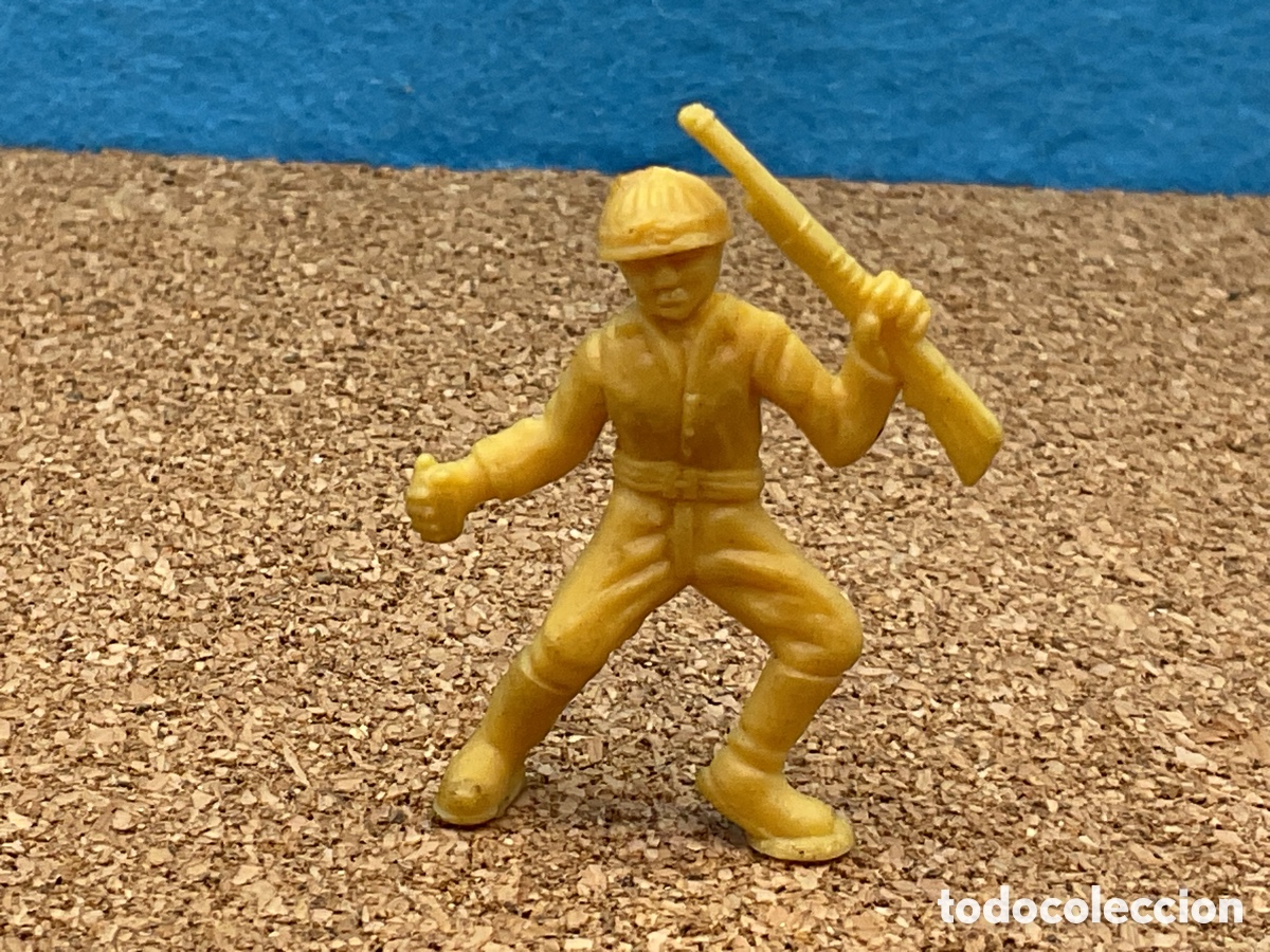 Figuras de Goma y PVC: ANTIGUA FIGURA DE SOLDADO JAPONES . COLECCION &rdquo; HAZA&Ntilde;AS Y COMBATES &rdquo;. COLECCIONISMO DUNKIN
