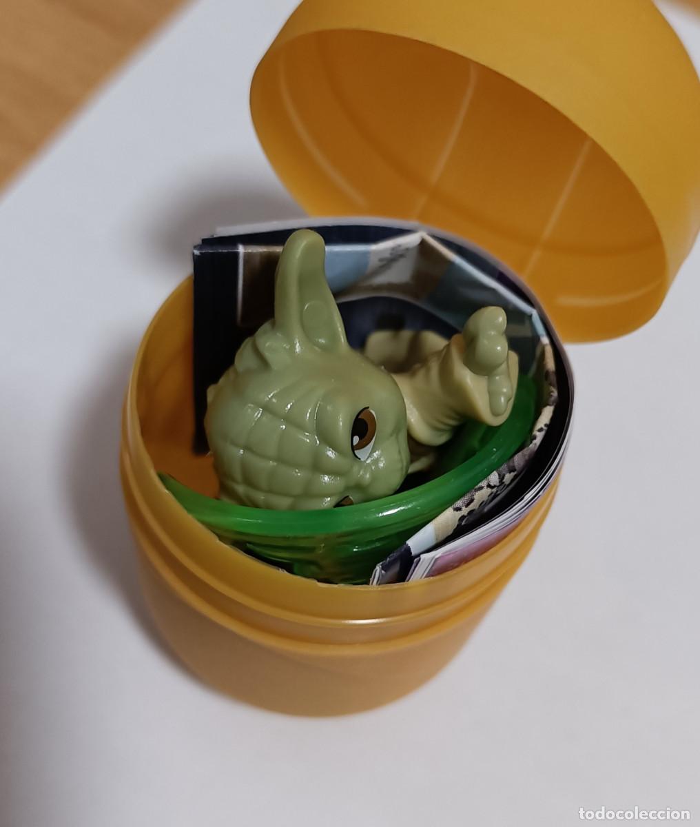 Figuras de Goma Kinder: kinder star wars 2026 yoda maestro mu&ntilde;equito figura mu&ntilde;eco capsula figurita bpz papel nuevo completo