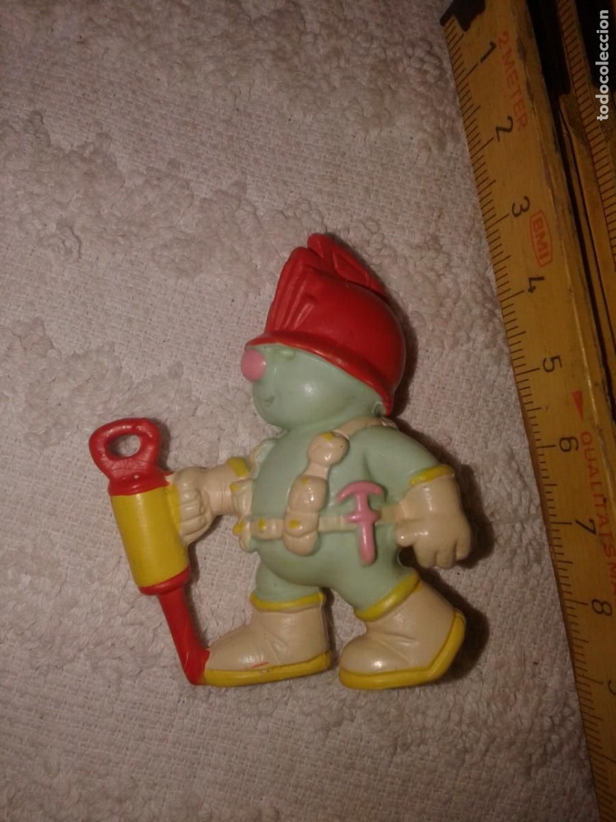 Figuras de Goma y PVC: FIGURA PVC CURRI DOOZER CON MARTILLO MECANICO - FRAGGLE ROCK - SCHLEICH, GERMANY 1983, M