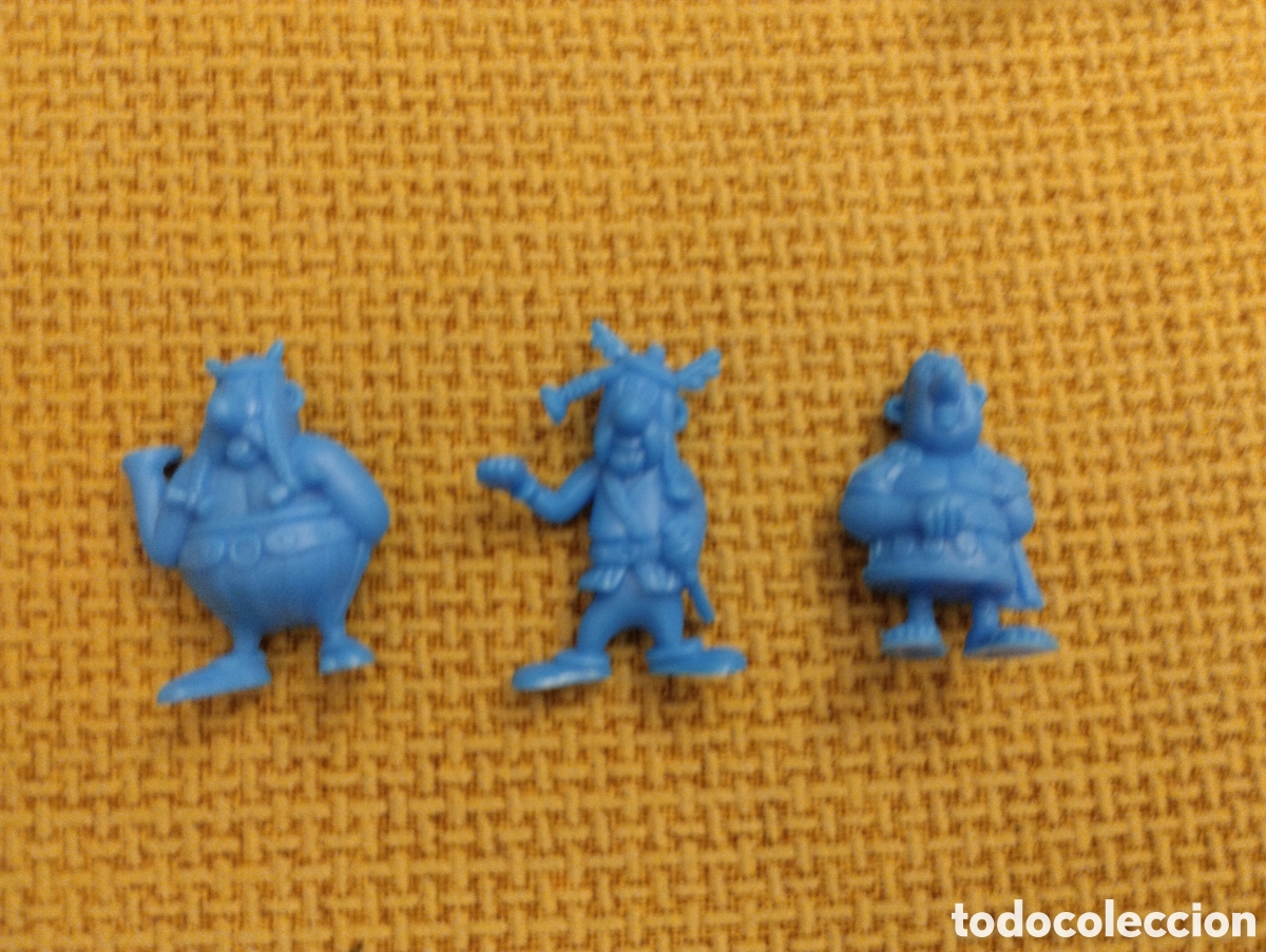 Figuras de Goma y PVC: Lote figuras Dunkin Ast&eacute;rix Uderzo