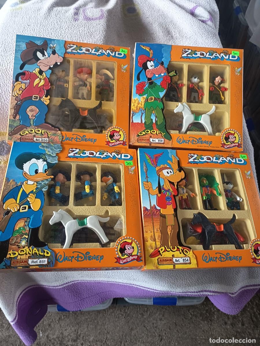 Figuras de Goma y PVC: LOTE DE ZOOLAND,( GOOFY, DONALD, PLUTO ETC)
