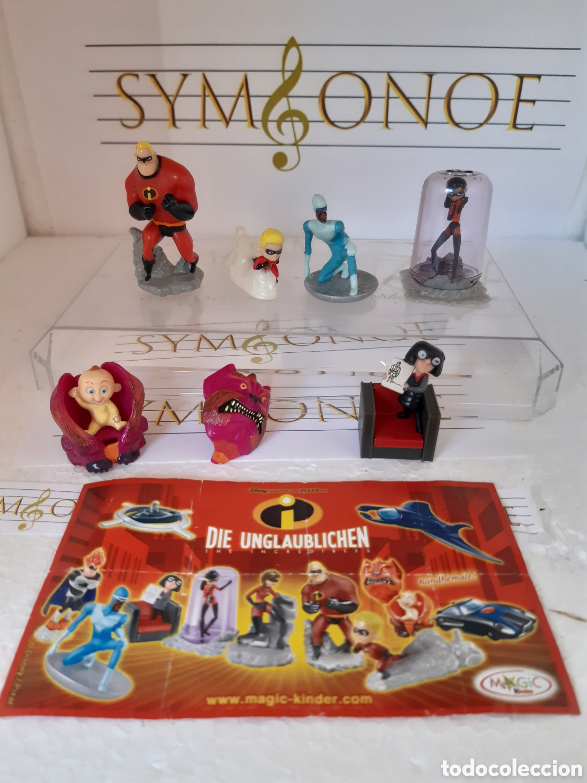 Kinder &Uuml;berraschung: Figuras Colecci&oacute;n Kinder Sorpresa Los Incre&iacute;bles Disney