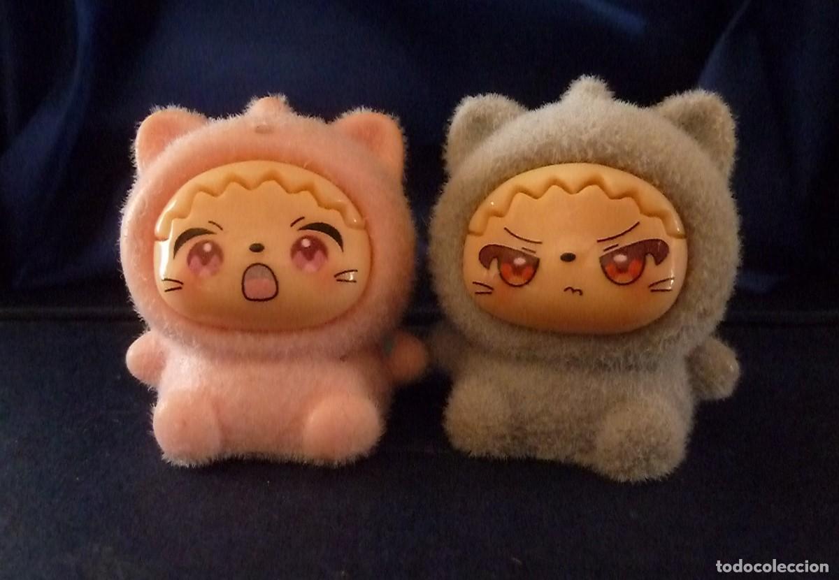 Figuras de goma y PVC: Mu&ntilde;ecos tipo Labubu 3cm - Foto 1