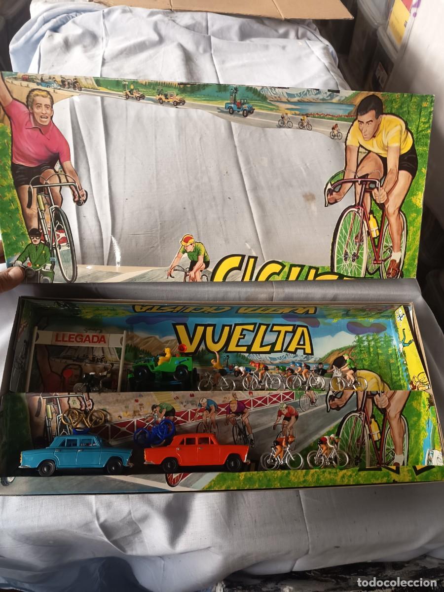 Figuras de Goma y PVC: CAJA COMPLETA SOTORRES,( VUELTA CICLISTA A ESPA&Ntilde;A) 1960-70