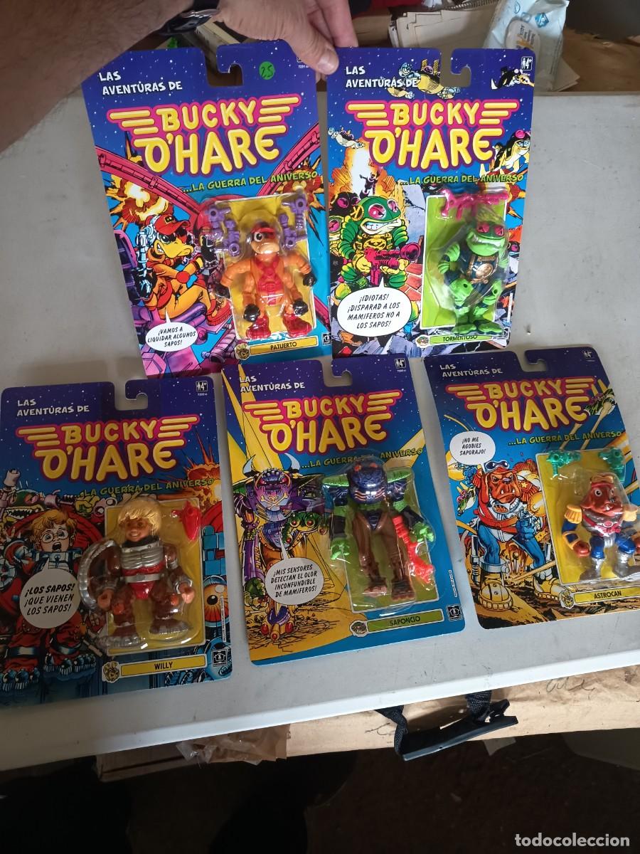 Figuras de Goma y PVC: LOTE DE BLISTERS BUCKY O,HARE
