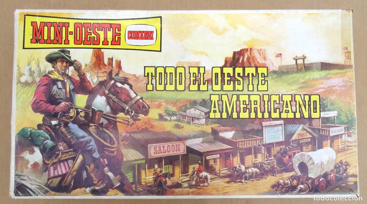 Figuras de Goma y PVC: COMANSI MINI COMANSI TODO EL OESTE AMERICANO CAJA