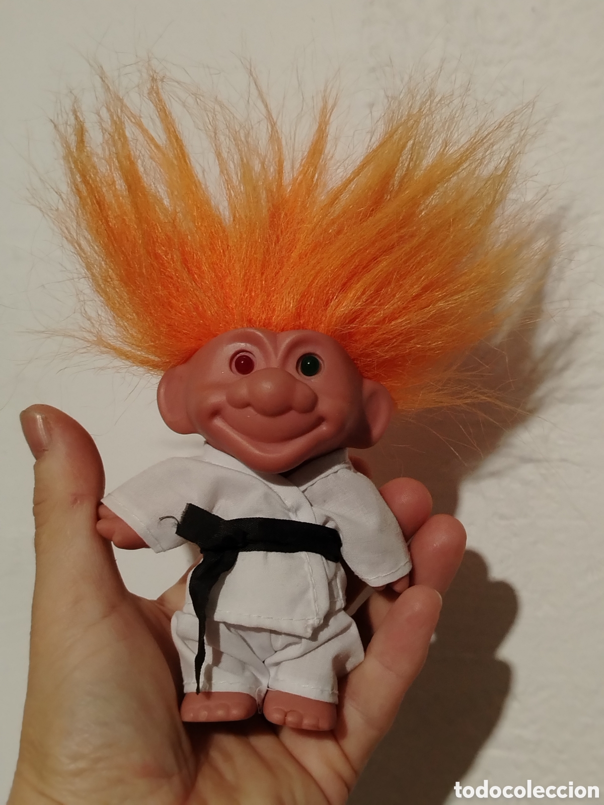 Figuras de Goma y PVC: Troll Pelo Naranja Artes Marciales