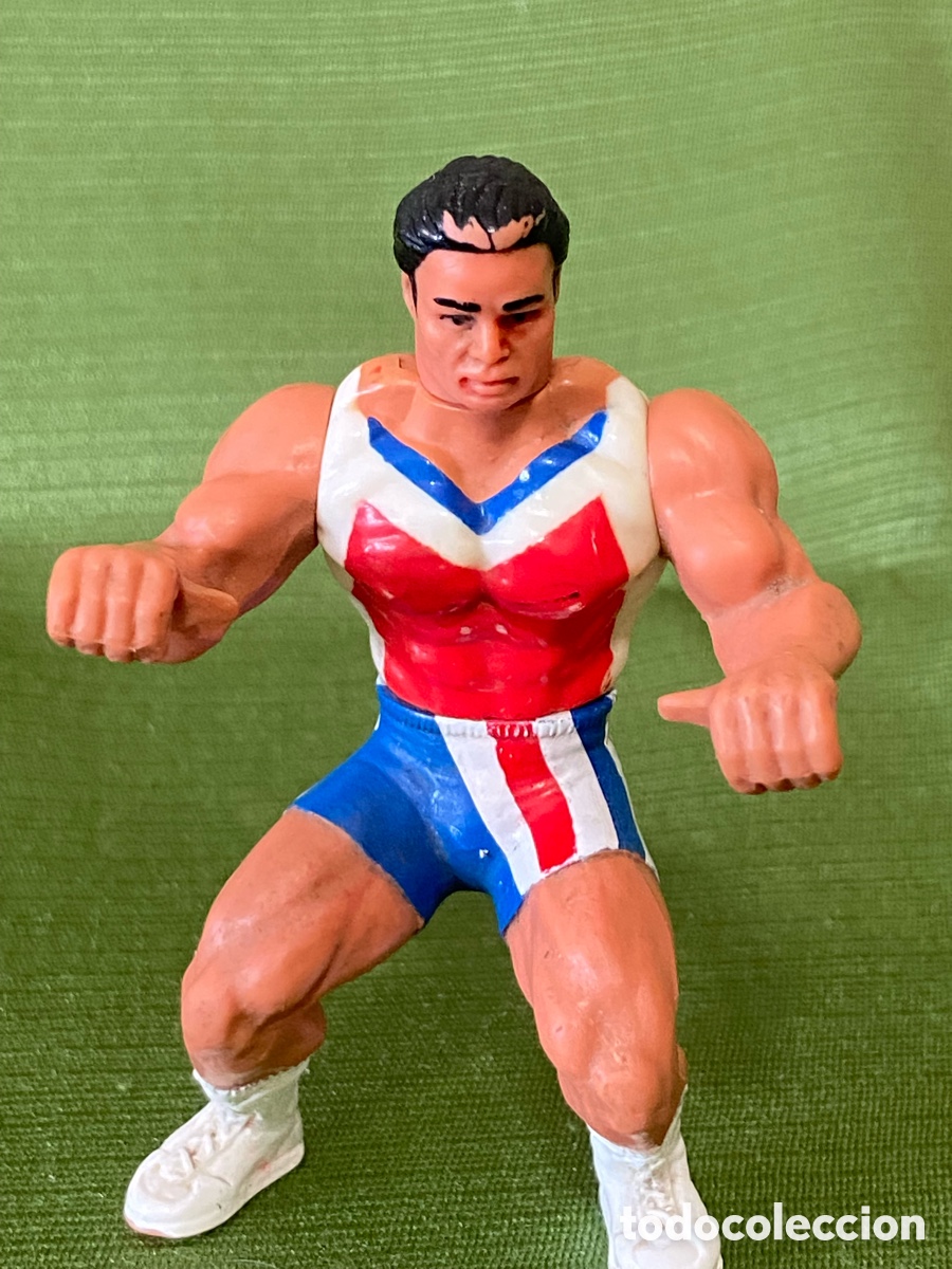 Figuras de Goma y PVC: Figura Nitro de Gladiadores Americanos (Goldwyn 1991).