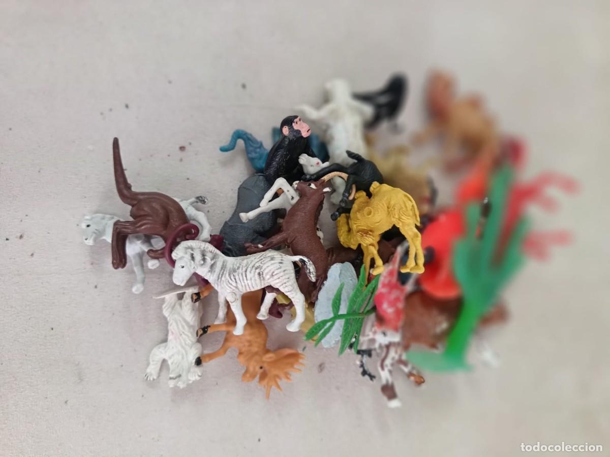 Figuras de Goma y PVC: Conjunto de animales variado