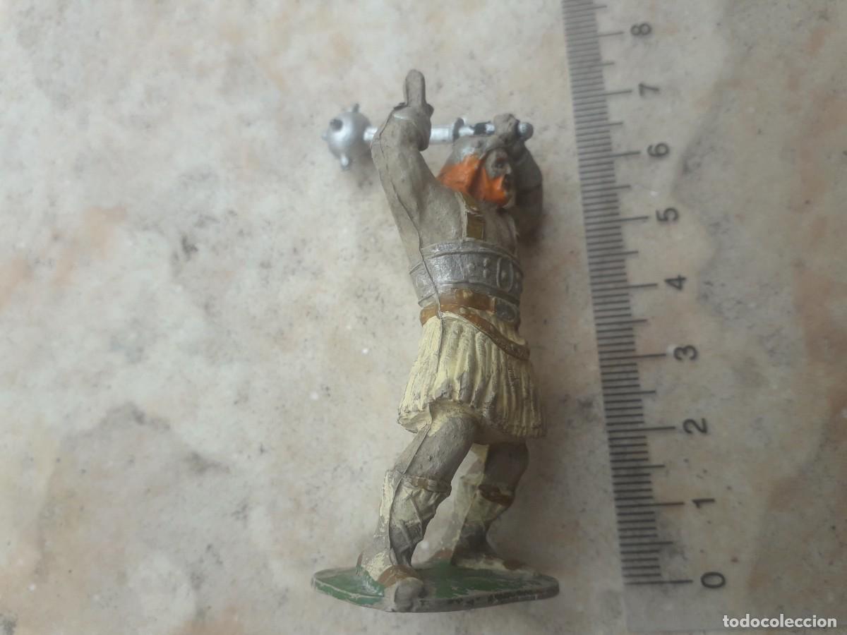 Figuras de Goma y PVC: antigua figura de un vikingo pech reamsa jecsan......etc
