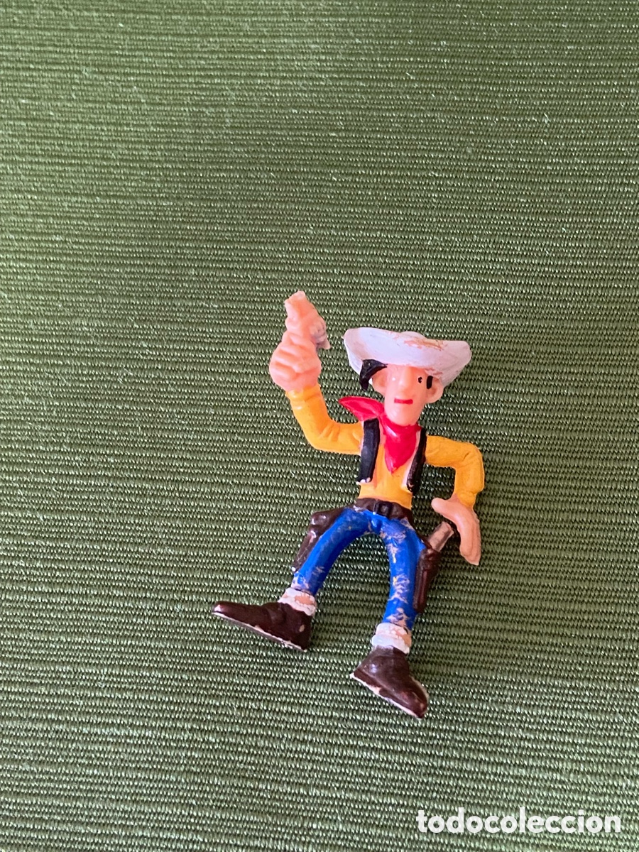 Figuras de Goma y PVC: Lucky luke. Figura peque&ntilde;a.
