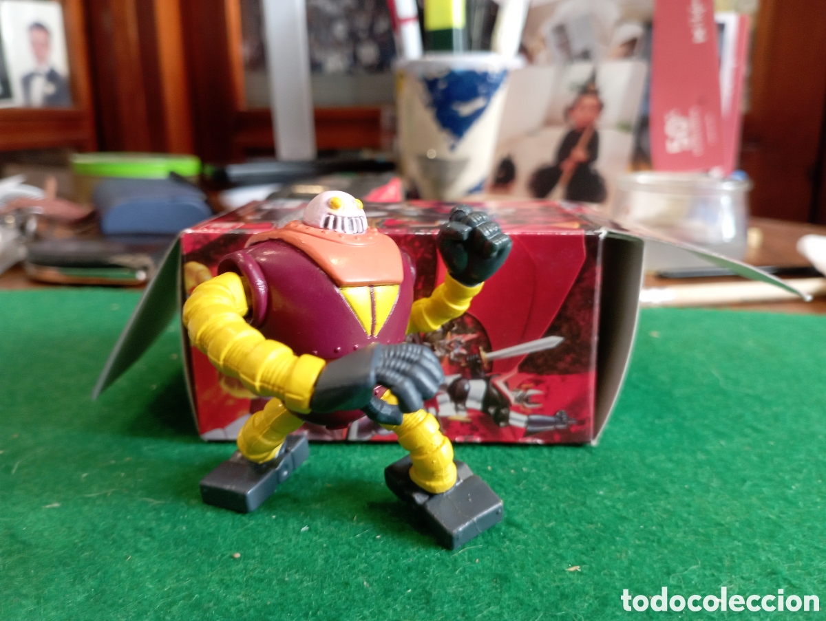 Figuras de Goma y PVC: figura Boss Borot serie Mazinger con caja original de Bandai