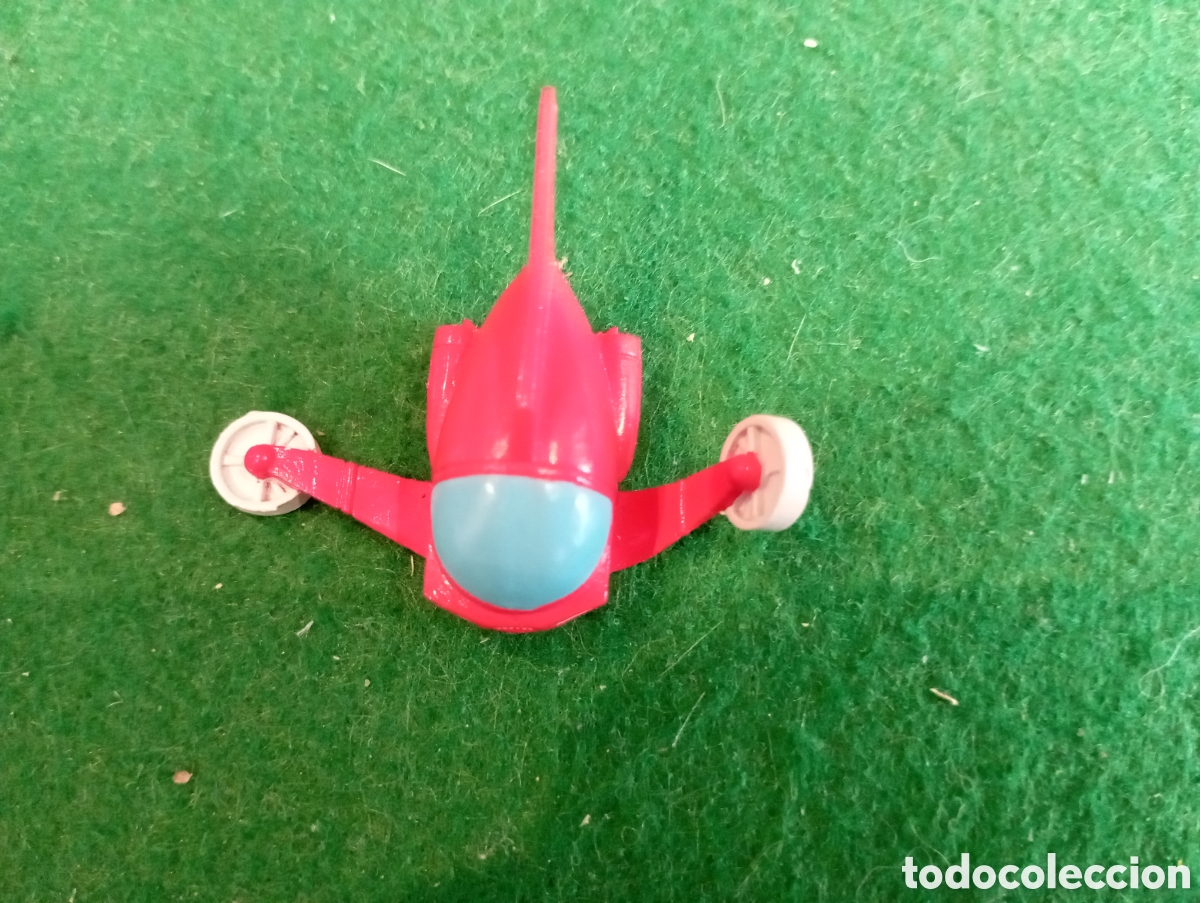 Figuras de Goma y PVC: figura Hover Pilder que pilota Koji Kabuto serie Mazinger de Bandai es muy peque&ntilde;a