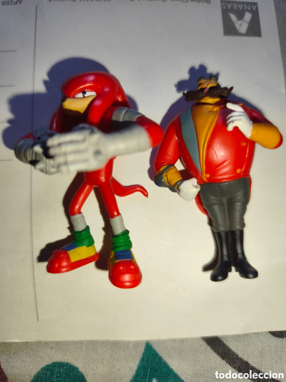 Figuras de Goma y PVC: FIGURAS SONIC. PERFECTO ESTADO. MEGA