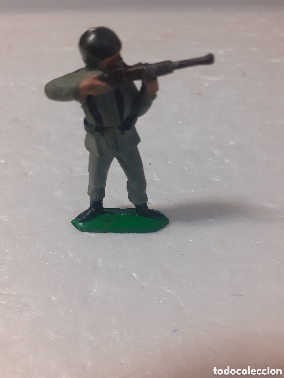 Figuras de Goma y PVC: FIGURA SOLDADO INFANTERIA ESPA&Ntilde;OL BRUVER,PECH,JECSAN