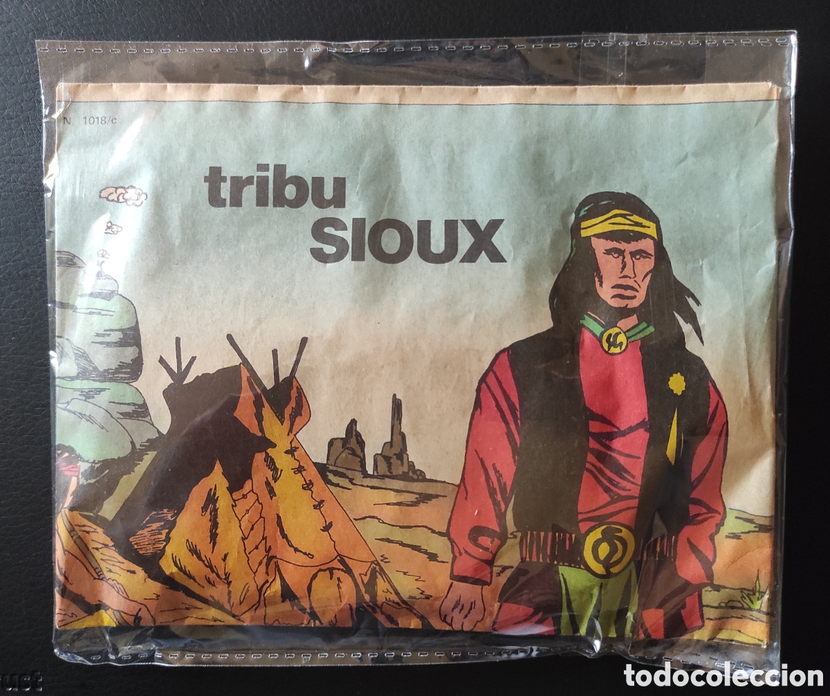 Figuras de Goma y PVC: TRIBU SIOUX N 1018/c HOBBY-PLAST