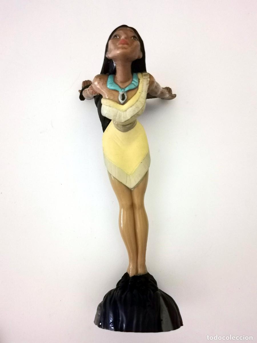 Figuras de Goma y PVC: Figura Pocahontas - Disney - Tapon de frasco de colonia.