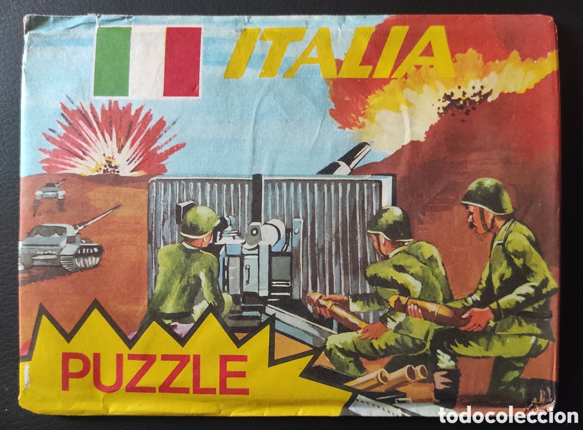 Figuras de Goma y PVC: MONTAPLEX PUZZLE ITALIA