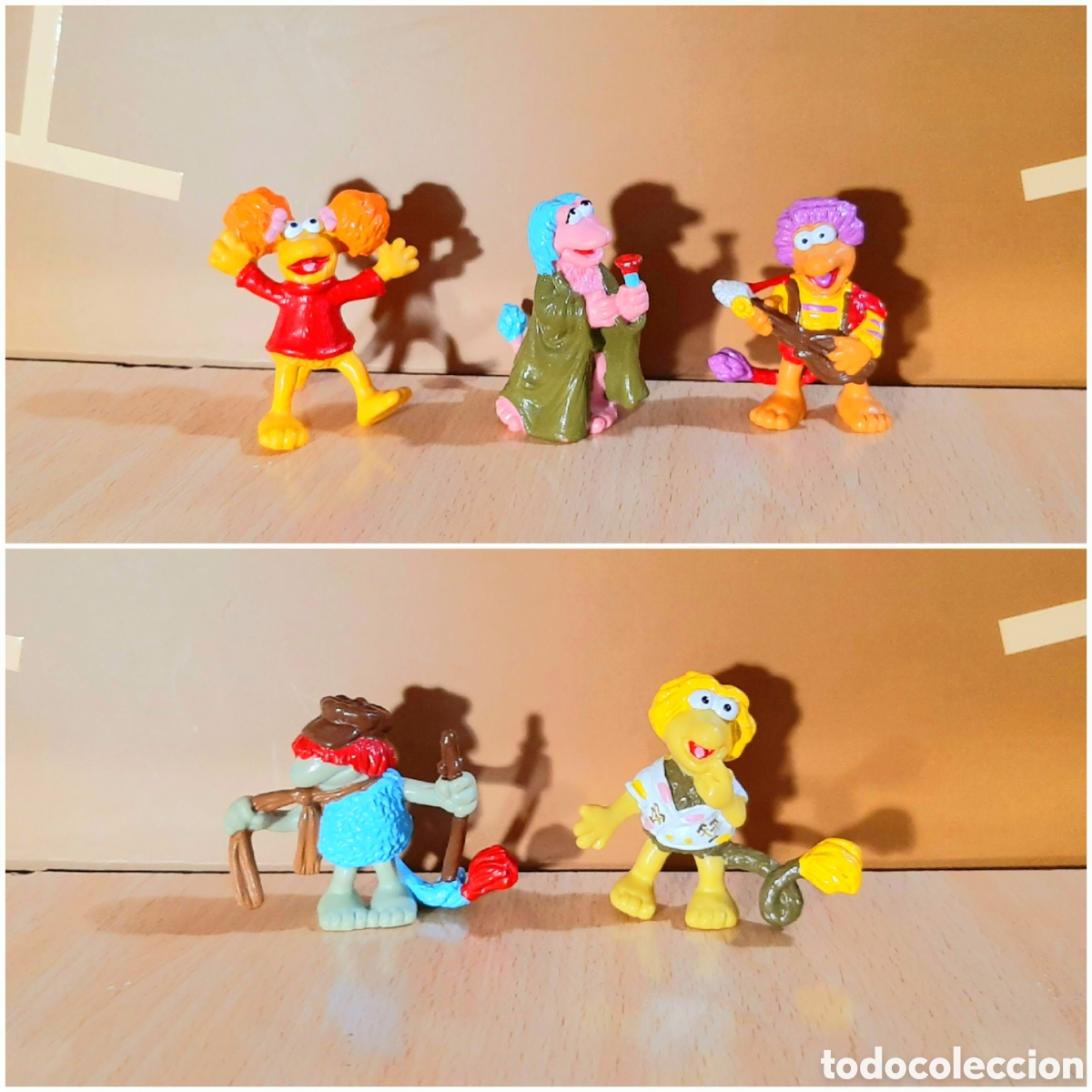 Figuras de Goma y PVC: Lote figuras Fraggle Rock - Schleich