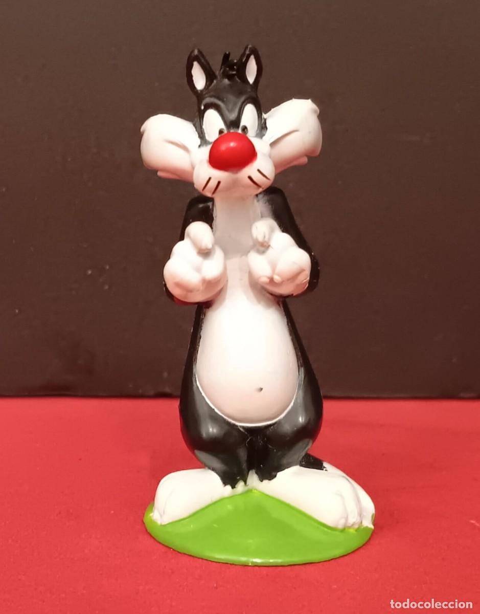 Figuras de Goma y PVC: FIGURA DE GOMA PVC SERIE LOONEY TUNES WARNER BROS SILVESTRE 1999