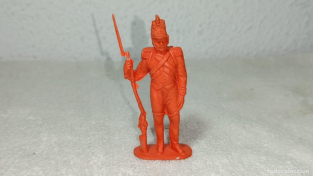 Figuras de Goma y PVC: PIPERO JECSAN : ANTIGUA FIGURA DE PLASTICO SOLDADO NAPOLEONICO GUERRA INDEPENDENCIA A&Ntilde;OS 70