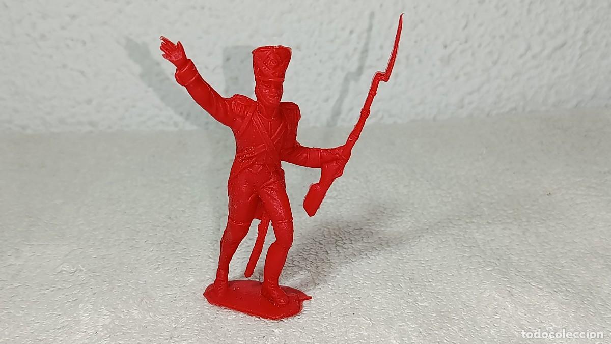 Figuras de Goma y PVC: PIPERO JECSAN : ANTIGUA FIGURA DE PLASTICO SOLDADO NAPOLEONICO GUERRA INDEPENDENCIA A&Ntilde;OS 70