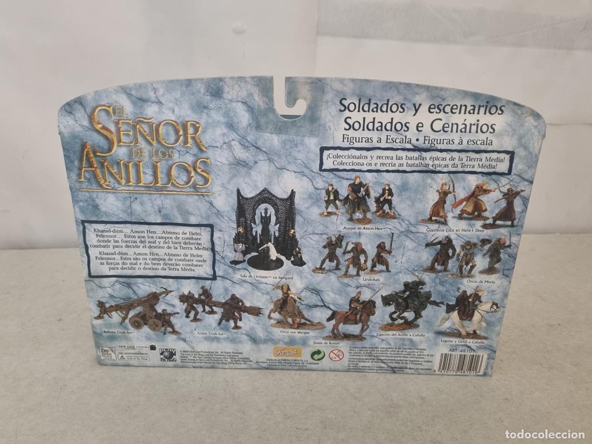 Figuras de goma y PVC: Blister del se&ntilde;or de los anillos - Foto 8
