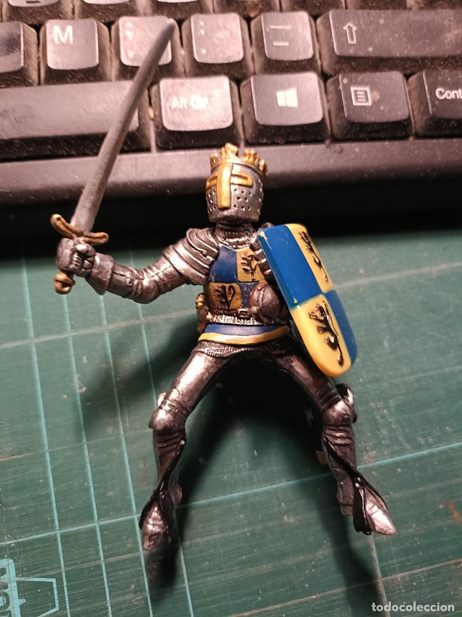 Figuras de Goma y PVC: CABALLERO MEDIEVAL DEL DRAGON DE SCHLEICH SIN CABALLO