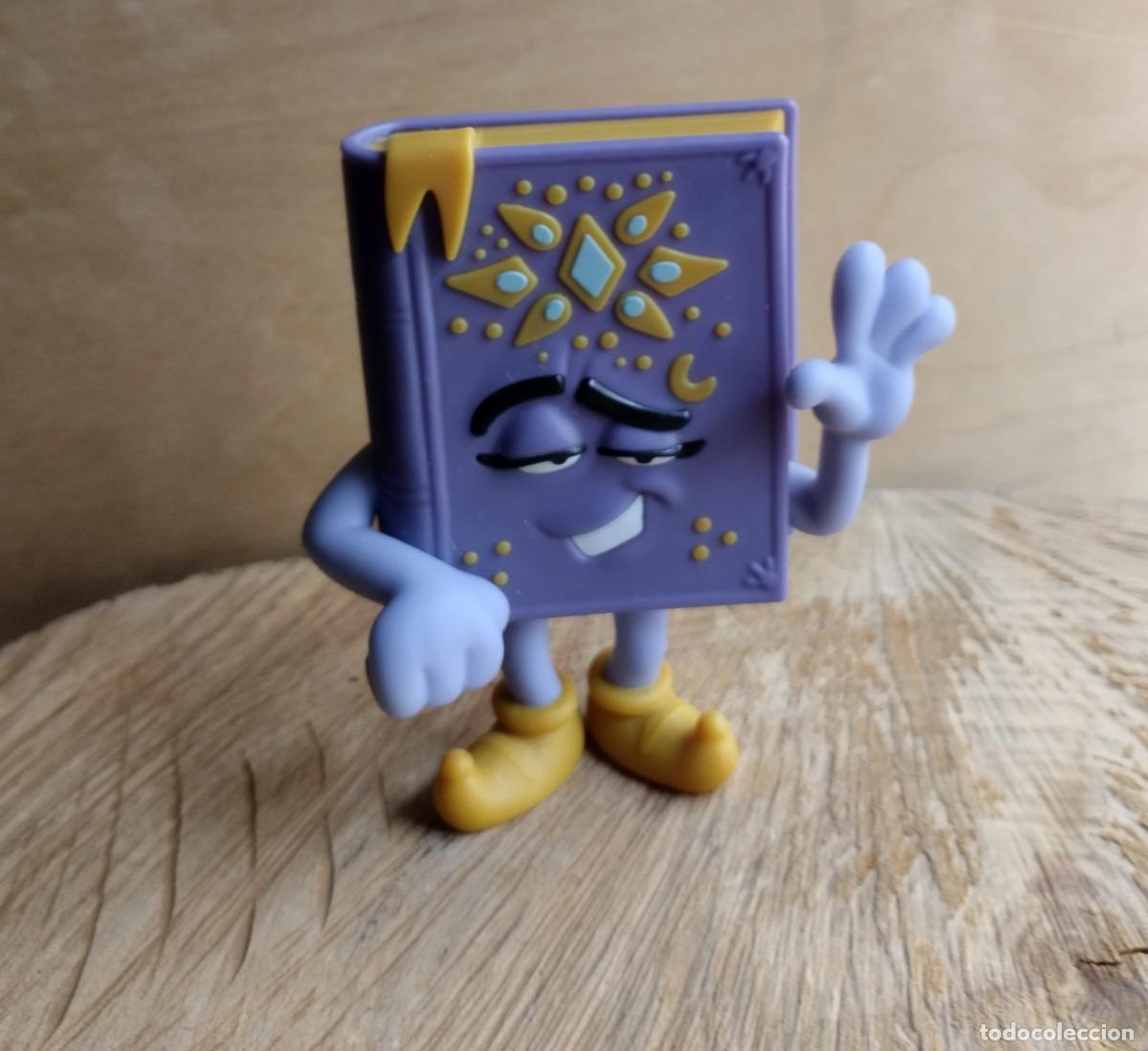 Gummi- und PVC-Figuren: Figura Libro de Los Pitufos. Mu&ntilde;eco promocional de Burger King, 2024.