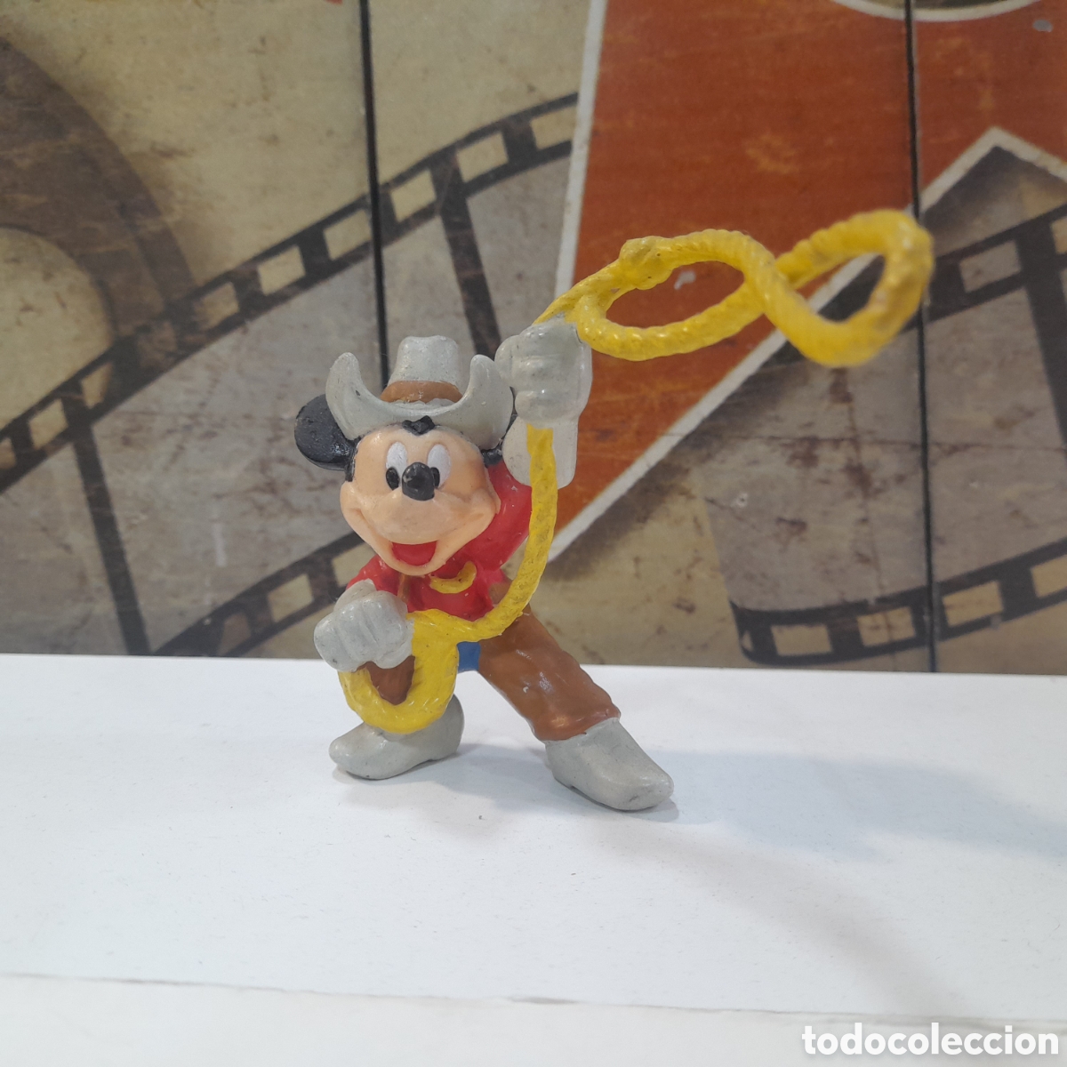 Figuras de Goma y PVC: Figura Mickey Mouse Vaquero