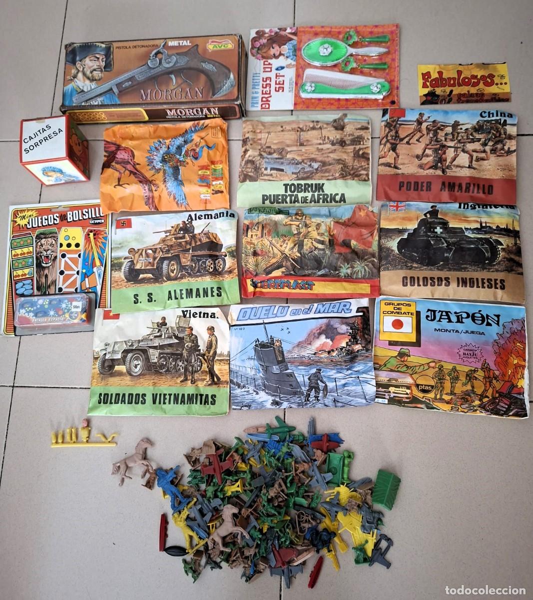 Figuras de Goma y PVC: LOTE QUIOSCO MONTAPLEX, LA ILUSION, ....