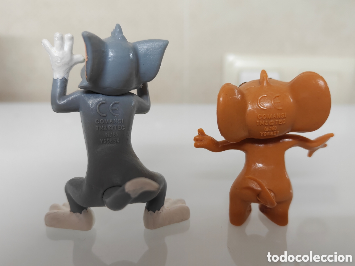 Figuras de goma y PVC: 2x FIGURAS PVC TOM Y JERRY COMANSI - Foto 2