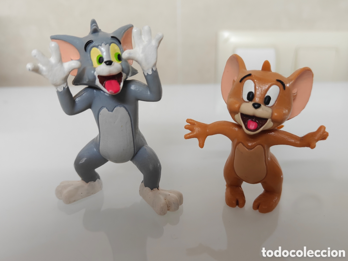Figuras de Goma y PVC: 2x FIGURAS PVC TOM Y JERRY COMANSI