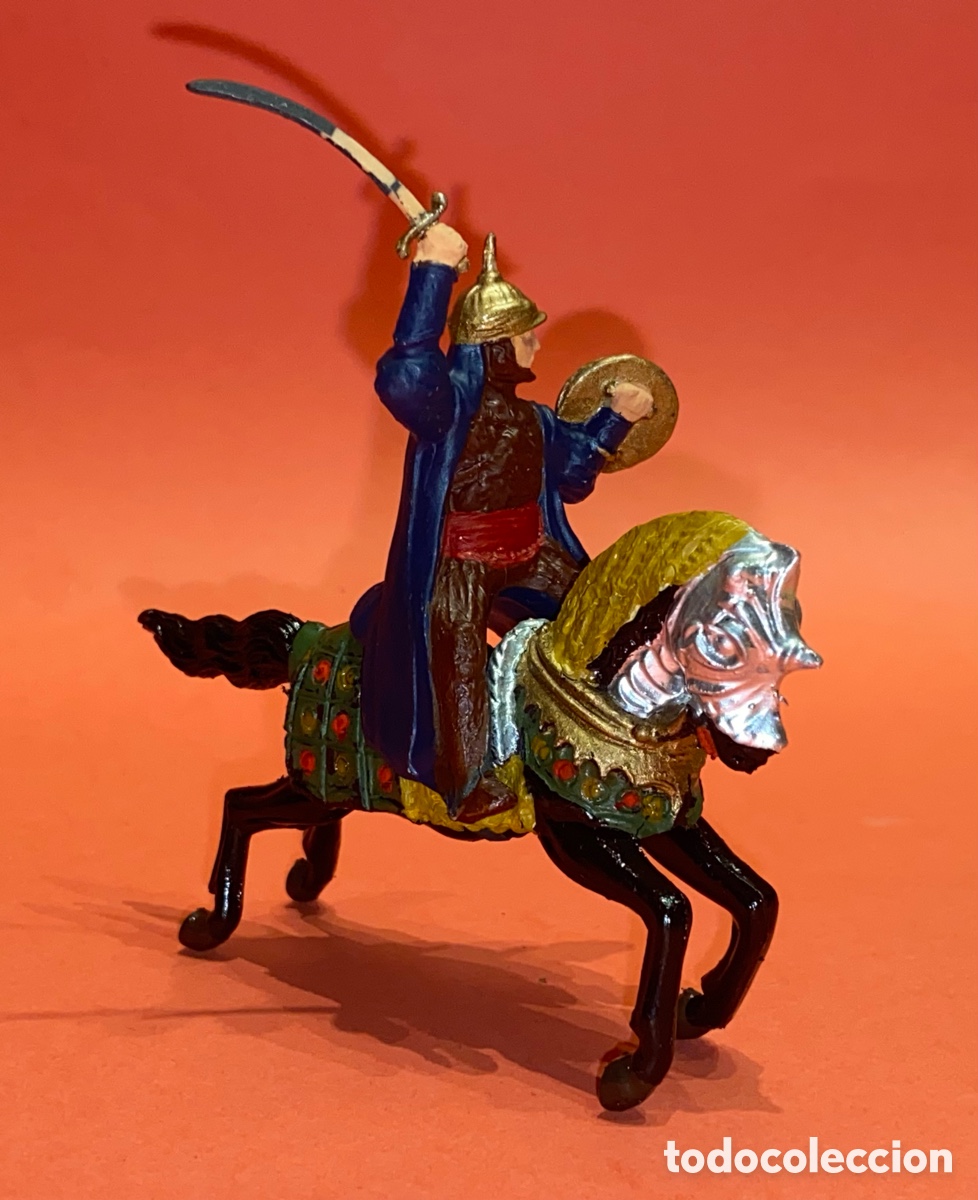 Figuras de Goma y PVC: Guerrero moro de Reamsa, serie BEN YUSUF, pl&aacute;stico.