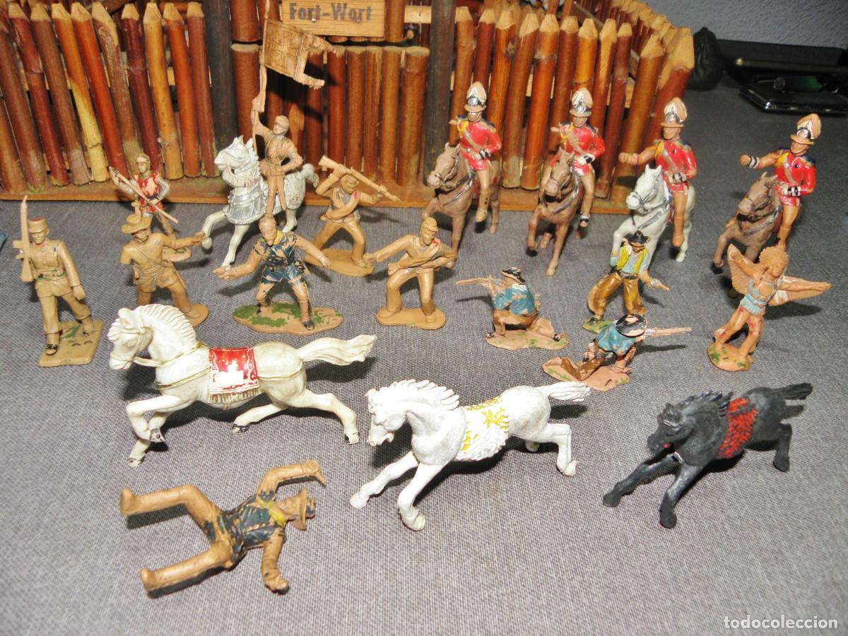 Figuras de Goma y PVC: Lote figuras Reamsa a&ntilde;os 70