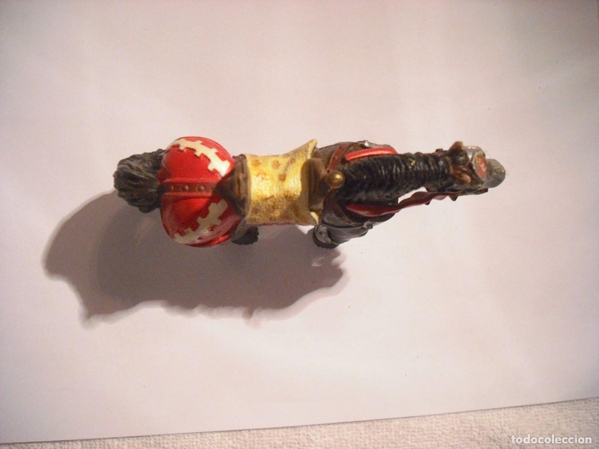 Figuras de goma y PVC: PAPO CABALLO MEDIEVAL DE GUERRA - Foto 2