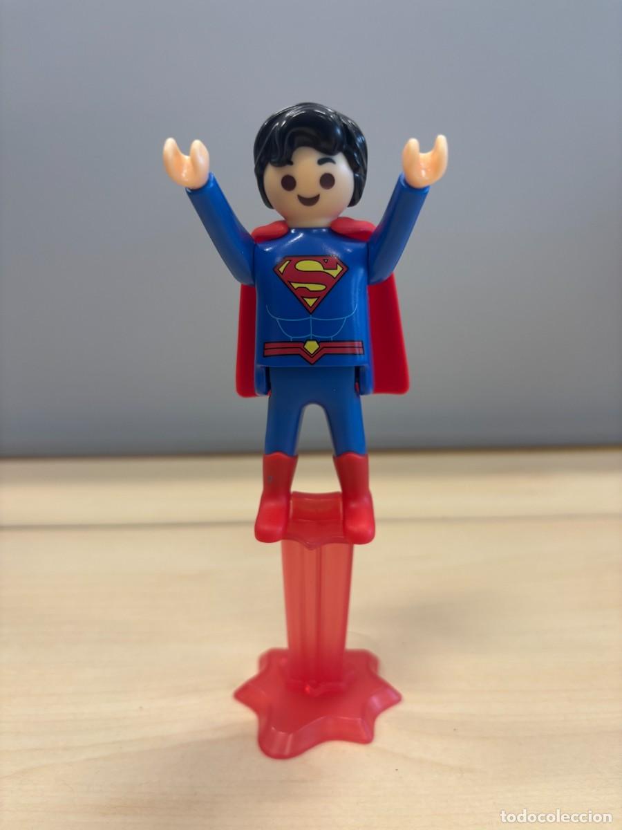 Figuras de Goma Kinder: SUPERMAN Maxi Playmobil de Kinder Sorpresa
