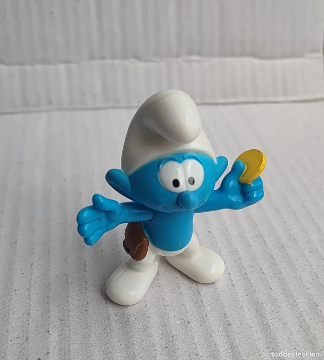 Figuras de Goma y PVC: Figura Pitufo - Peyo - McDonalds 2018