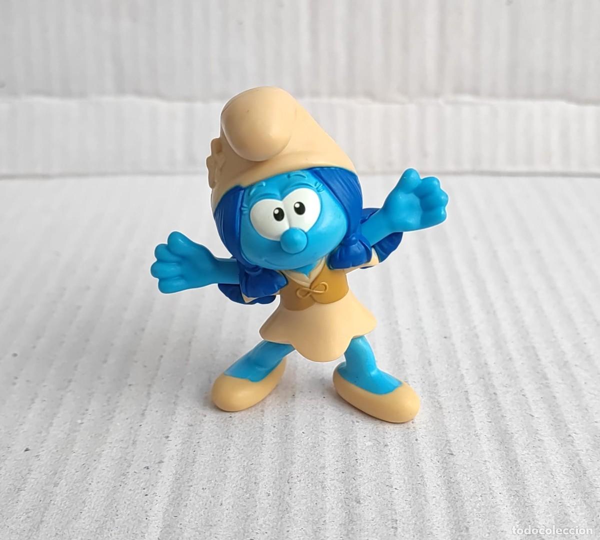 Figuras de Goma y PVC: Figura Pitufo - Peyo - McDonalds 2018