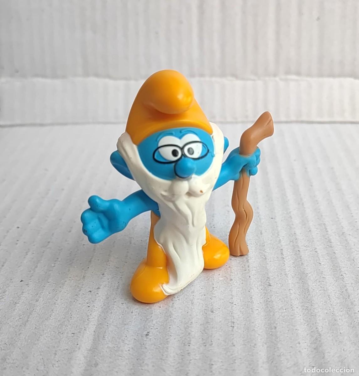 Figuras de Goma y PVC: Figura Pitufo - Peyo - McDonalds 2018