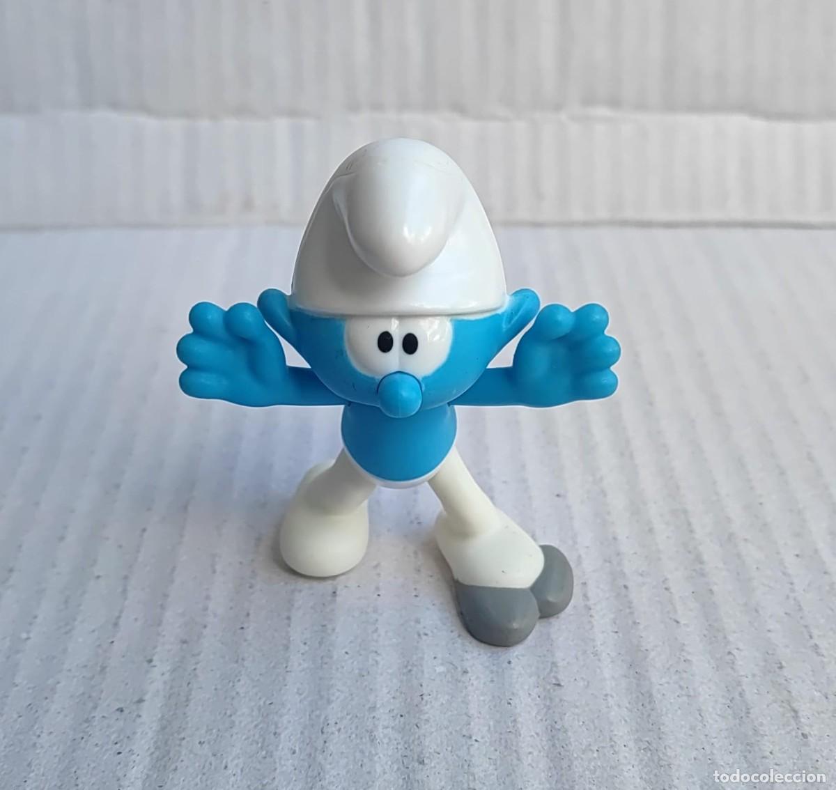 Figuras de Goma y PVC: Figura Pitufo - Peyo - McDonalds 2018