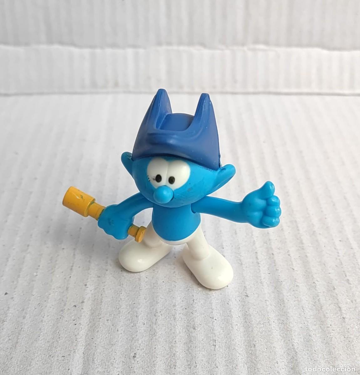Figuras de Goma y PVC: Figura Pitufo - Peyo - McDonalds 2018