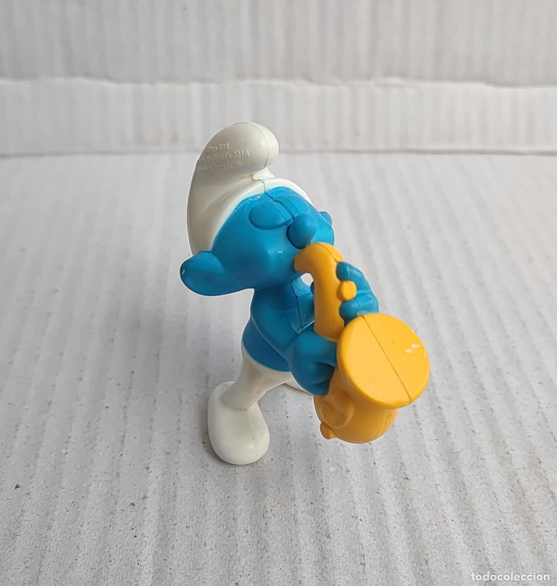 Figuras de Goma y PVC: Figura Pitufo - Peyo - McDonalds 2018