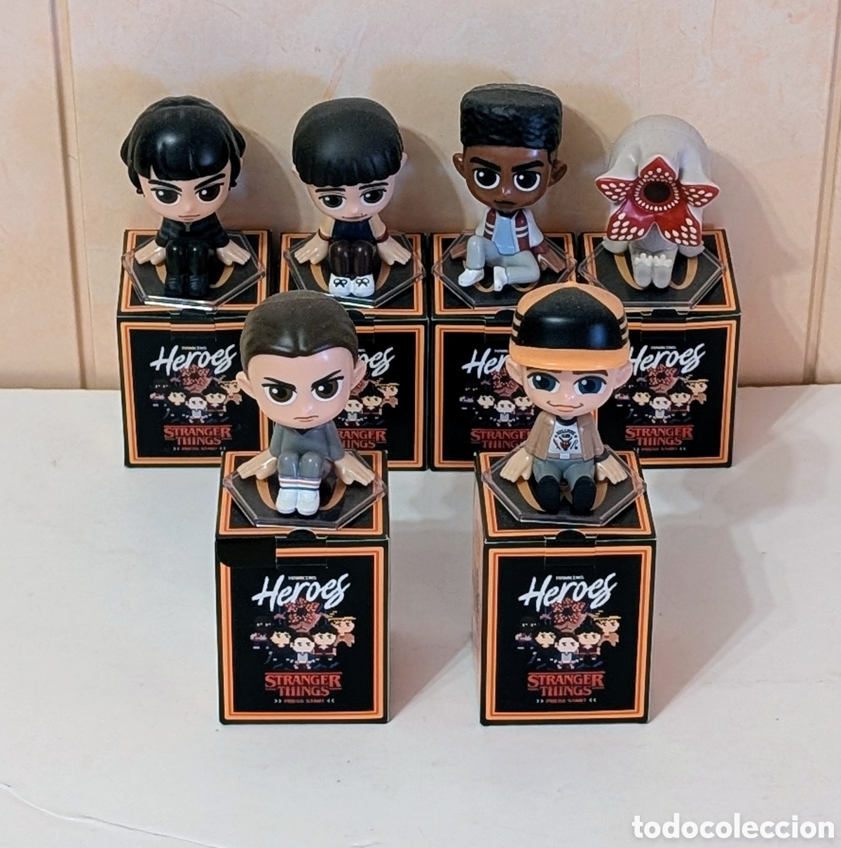 Figuras de Goma y PVC: Colecci&oacute;n completa Figuras mu&ntilde;ecos MC Donald's Stranger Things