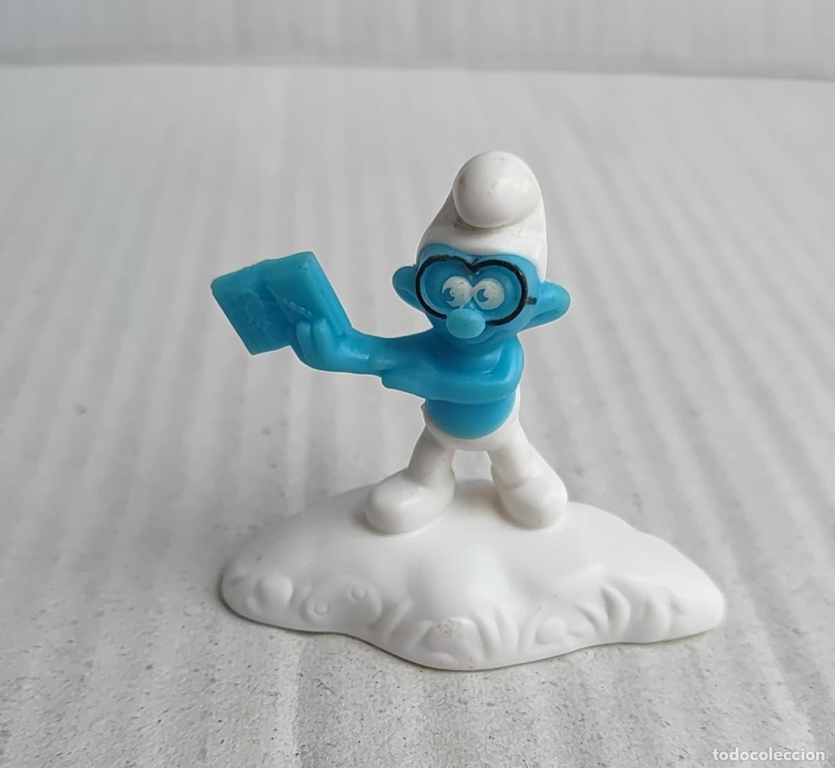 Figuras de Goma y PVC: Figura pitufo - McDonalds 2017