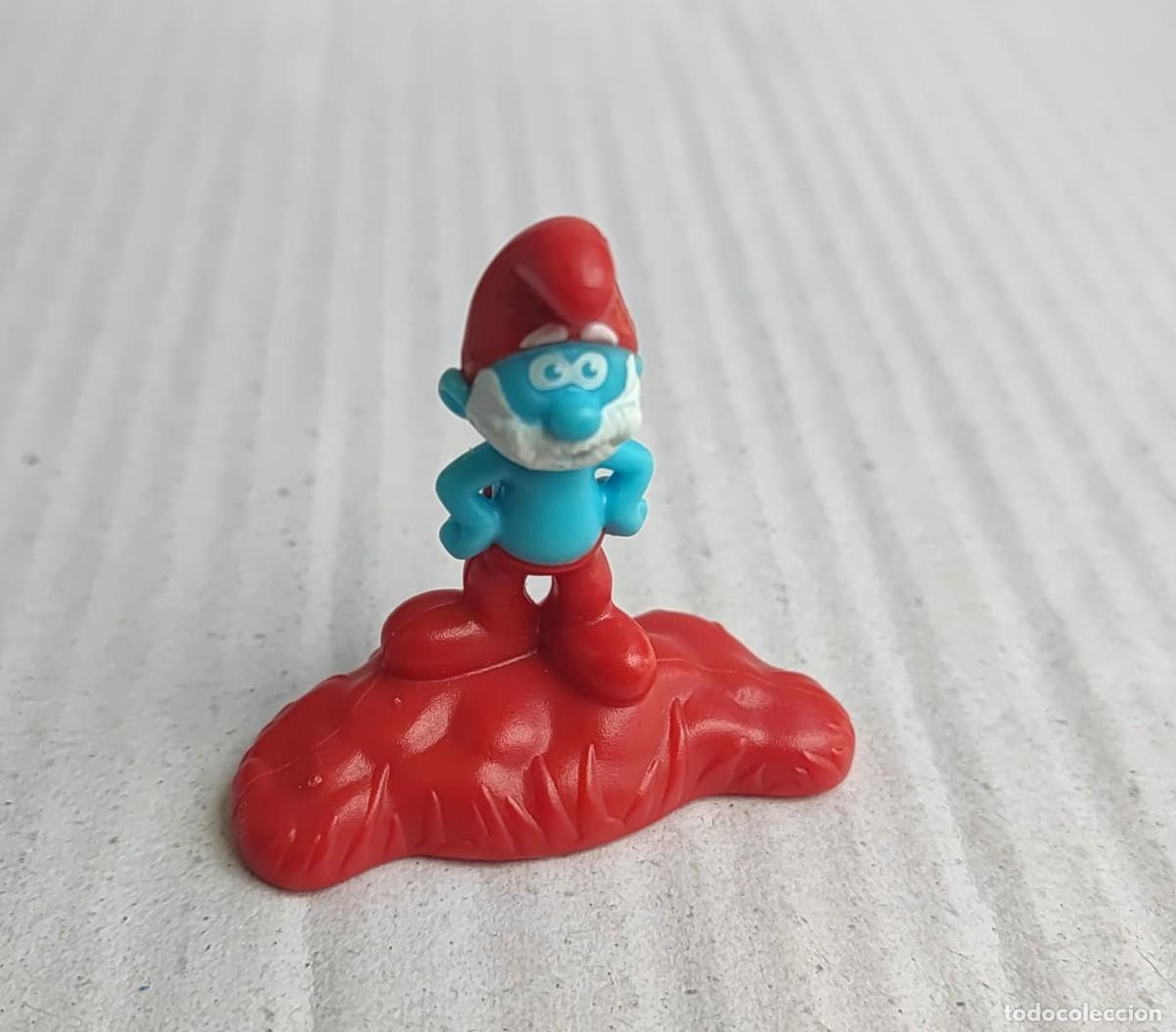 Figuras de Goma y PVC: Figura pitufo - McDonalds 2017