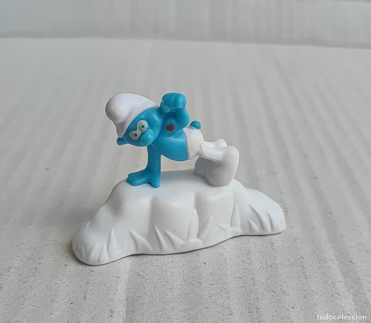 Figuras de Goma y PVC: Figura pitufo - McDonalds 2017