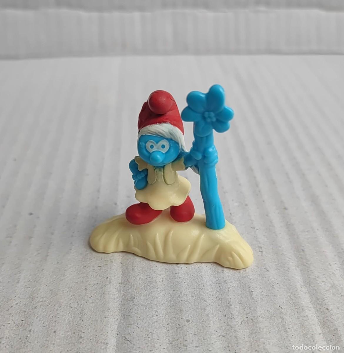 Figuras de Goma y PVC: Figura pitufo - McDonalds 2017