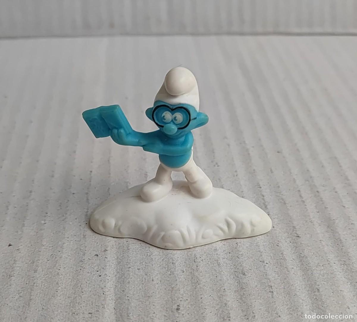 Figuras de Goma y PVC: Figura pitufo - McDonalds 2017